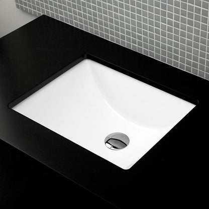 Lacava - Spring Under-Counter Porcelain Bathroom Sink With An Overflow