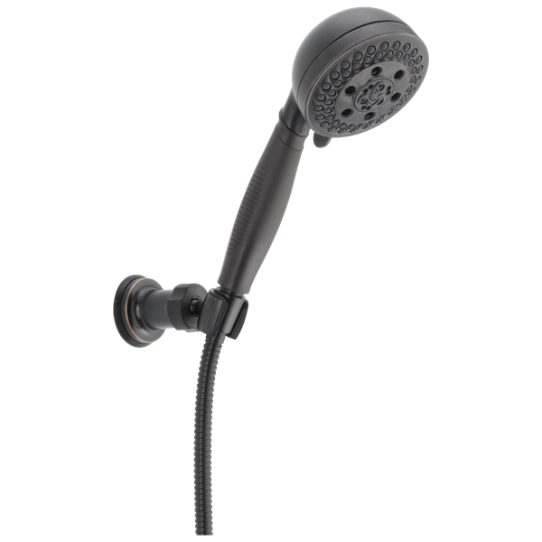 Delta - H2Okinetic 5-Setting Adjustable Wall Mount Hand Shower