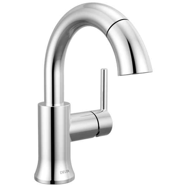 Delta - Trinsic Single Handle Pull Down Bathroom Faucet