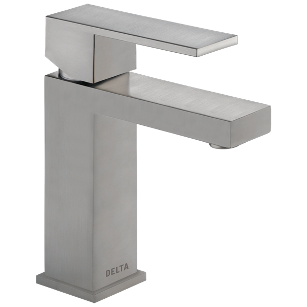 Delta - Modern Single Handle Project-Pack Bathroom Faucet
