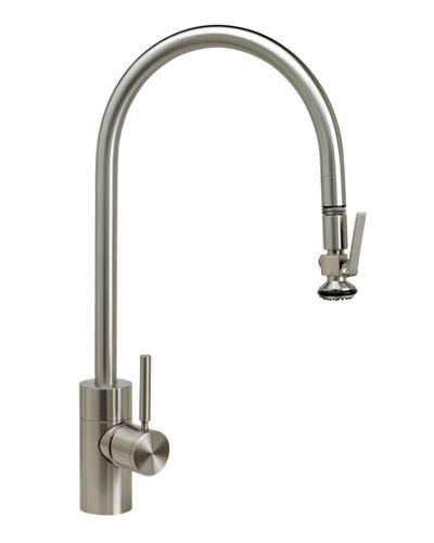 Waterstone - Contemporary Extended Reach Plp Pulldown Faucet - Lever Sprayer