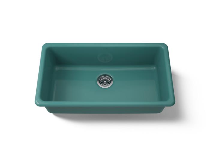 Kohler - Iron/Tones 33 Inch Top/Undermount Single Bowl Kitchen Sink