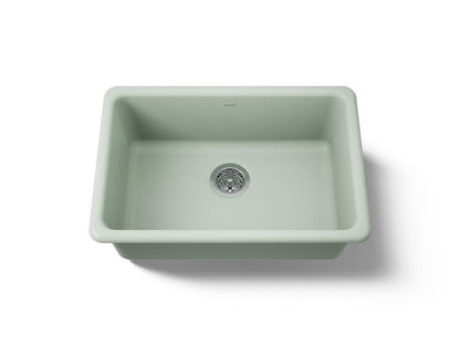 Kohler - Iron/Tones 27 Inch Top/Undermount Single Bowl Kitchen Sink