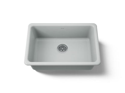 Kohler - Iron/Tones 27 Inch Top/Undermount Single Bowl Kitchen Sink