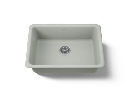Kohler - Iron/Tones 27 Inch Top/Undermount Single Bowl Kitchen Sink