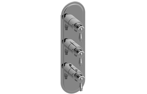 Graff - Topaz Traditional M-Series Valve Trim with Three Handles