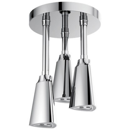 Delta - H2Okinetic Pendant Raincan Shower Head With Led Light