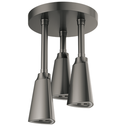 Delta - H2Okinetic Pendant Raincan Shower Head With Led Light