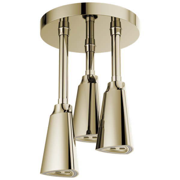 Delta - H2Okinetic Pendant Raincan Shower Head With Led Light