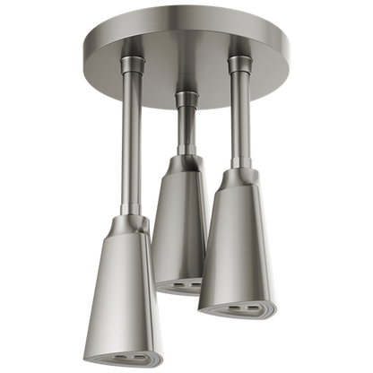 Delta - H2Okinetic Pendant Raincan Shower Head With Led Light