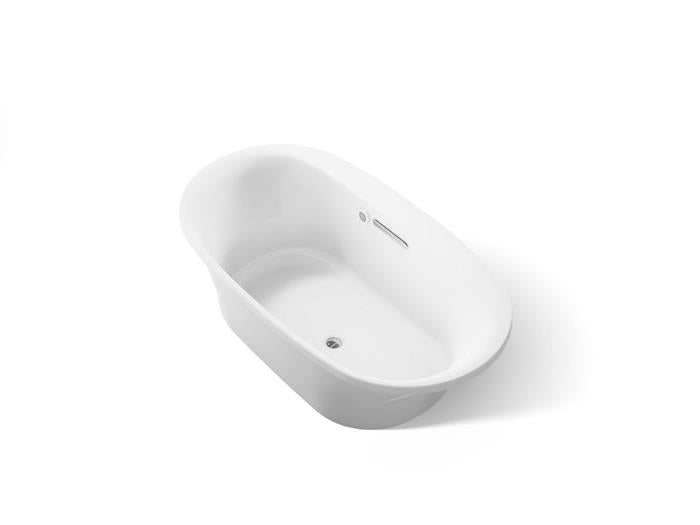 Kohler - Underscore 65-1/2 X 35-3/4 Inch Drop-In Bath With Bask Heated Surface