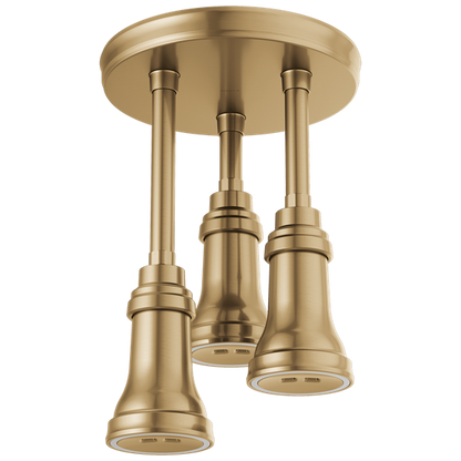 Delta - H2Okinetic Pendant Raincan Shower Head With Led Light