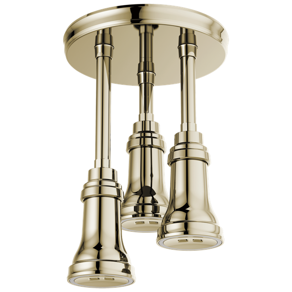 Delta - H2Okinetic Pendant Raincan Shower Head With Led Light