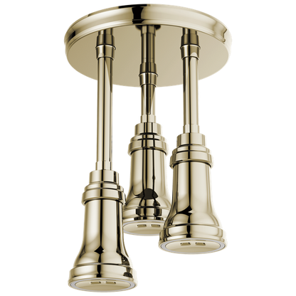 Delta - H2Okinetic Pendant Raincan Shower Head With Led Light