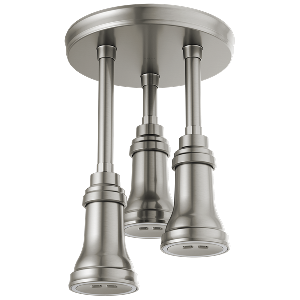 Delta - H2Okinetic Pendant Raincan Shower Head With Led Light