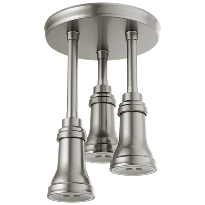 Delta - H2Okinetic Pendant Raincan Shower Head With Led Light