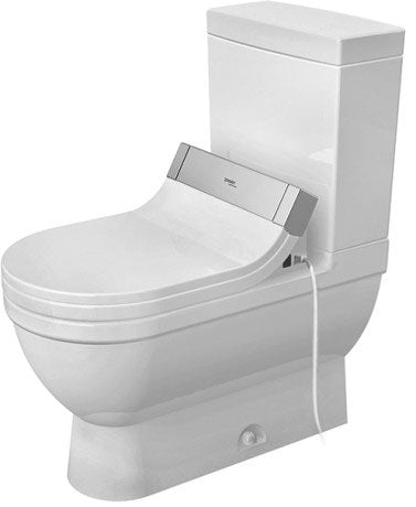 Duravit - Starck 3 Two-Piece Toilet (Tank and Bowl) with Sensowash Seat