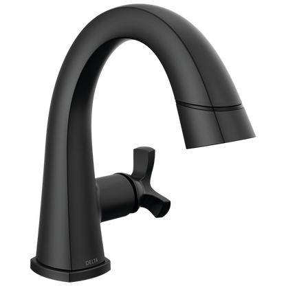 Delta - Stryke Single Handle Pull Down Bathroom Faucet