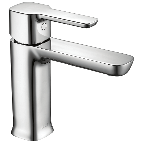 Delta - Modern Single Handle Project-Pack Bathroom Faucet