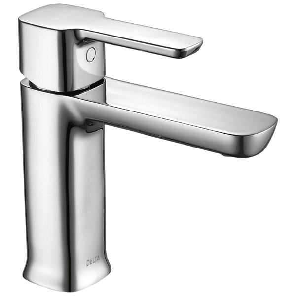 Delta - Modern Single Handle Project-Pack Bathroom Faucet