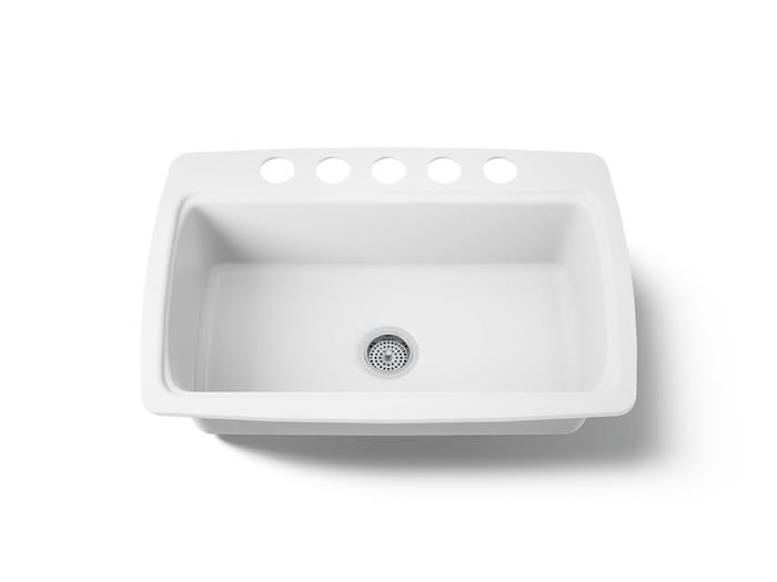 Kohler - Cape Dory 33 Inch Undermount Single-Bowl Kitchen Sink