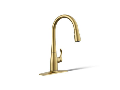 Kohler - Simplice Compact Pull-Down Kitchen Sink Faucet With Three-Function Sprayhead