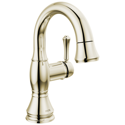 Delta - Cassidy Single Handle Pull Down Bathroom Faucet