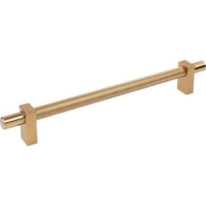 Jeffrey Alexander - Larkin Knurled Center 12 Inch Center-to-Center Appliance Pull