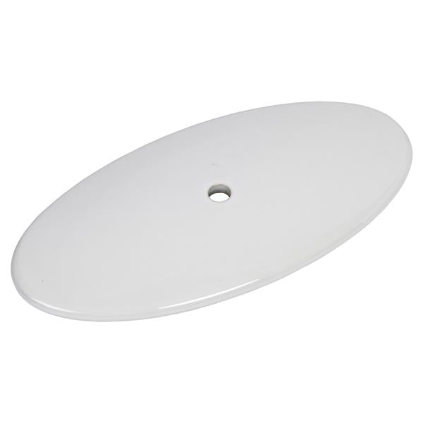 DXV - Oak Hill Tank Cover In Canvas White