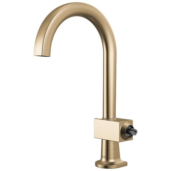 Brizo - Frank Lloyd Wright Bar Faucet with Arc Spout - Less Handle