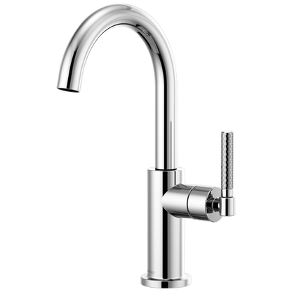 Brizo - Litze Bar Faucet with Arc Spout and Knurled Handle Kit