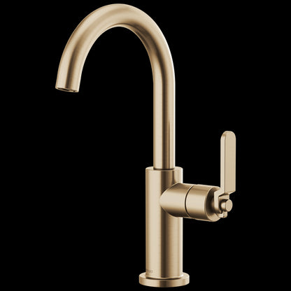 Brizo - Litze Bar Faucet with Arc Spout and Industrial Handle Kit