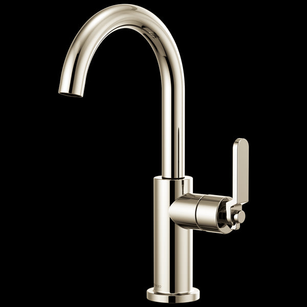 Brizo - Litze Bar Faucet with Arc Spout and Industrial Handle Kit