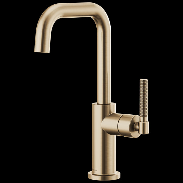 Brizo - Litze Bar Faucet with Square Spout and Knurled Handle Kit