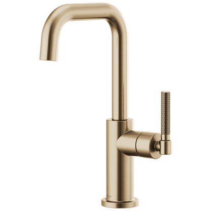 Brizo - Litze Bar Faucet with Square Spout and Knurled Handle Kit