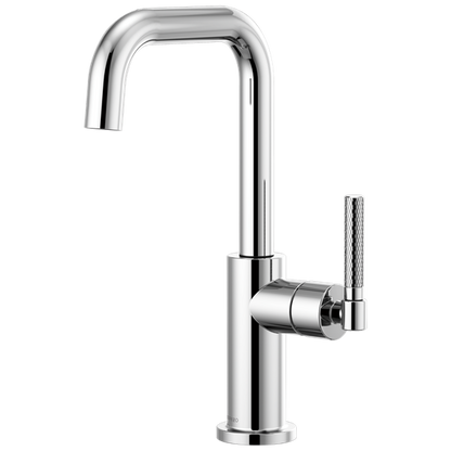 Brizo - Litze Bar Faucet with Square Spout and Knurled Handle Kit