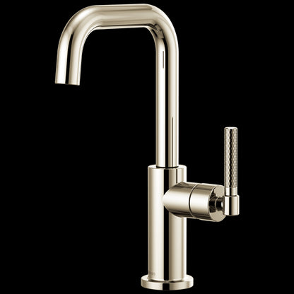 Brizo - Litze Bar Faucet with Square Spout and Knurled Handle Kit
