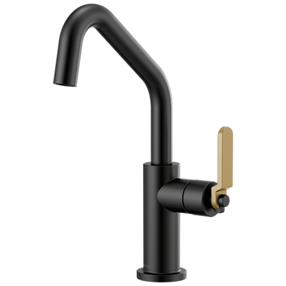Brizo - Litze Bar Faucet with Angled Spout and Industrial Handle Kit