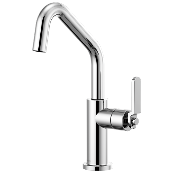 Brizo - Litze Bar Faucet with Angled Spout and Industrial Handle Kit