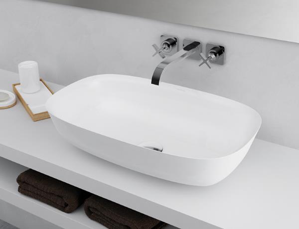 MTI - Cristallo 2 Mineral Composite Vessel Sink (23.75X14.25)