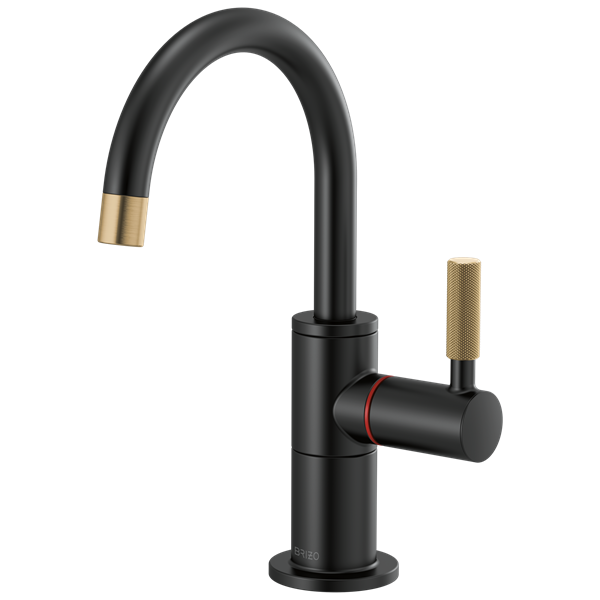 Brizo - Litze Instant Hot Faucet with Arc Spout and Knurled Handle