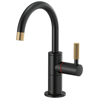 Brizo - Litze Instant Hot Faucet with Arc Spout and Knurled Handle