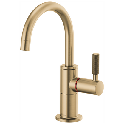 Brizo - Litze Instant Hot Faucet with Arc Spout and Knurled Handle
