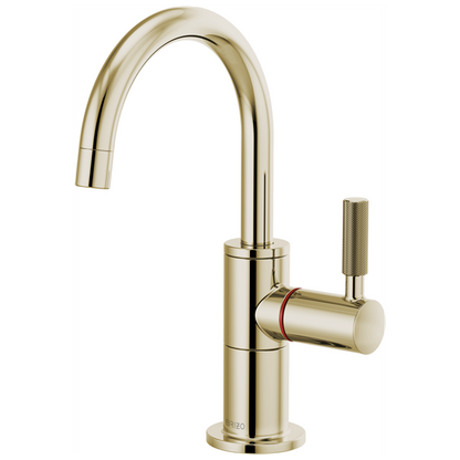 Brizo - Litze Instant Hot Faucet with Arc Spout and Knurled Handle