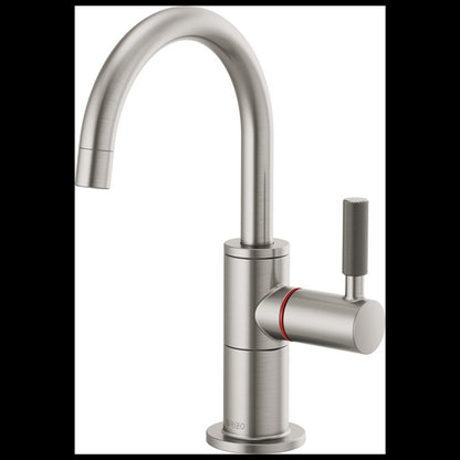 Brizo - Litze Instant Hot Faucet with Arc Spout and Knurled Handle