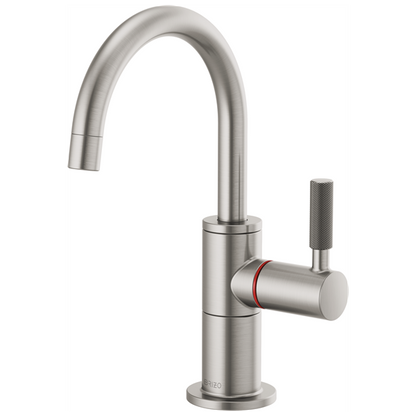 Brizo - Litze Instant Hot Faucet with Arc Spout and Knurled Handle