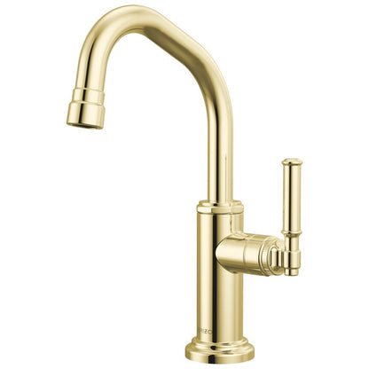 Brizo - Faircroft Beverage Faucet with Angled Spout and Coin Edge Lever Handle