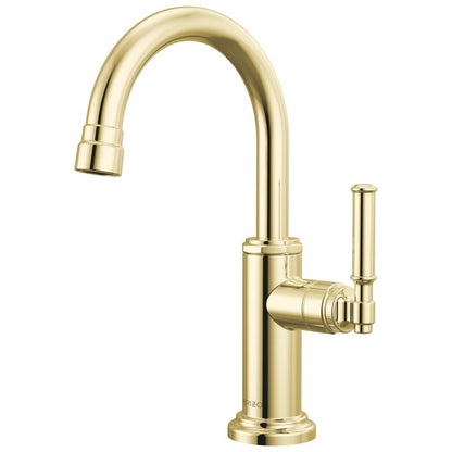 Brizo - Faircroft Beverage Faucet with Arc Spout and Coin Edge Lever Handle