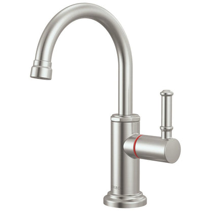 Brizo - Faircroft Instant Hot Faucet with Arc Spout and Coin Edge Lever Handle