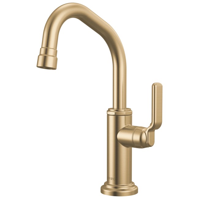 Brizo - Faircroft Beverage Faucet with Angled Spout and Industrial Lever Handle